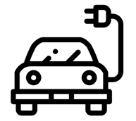 electric vehicle icon