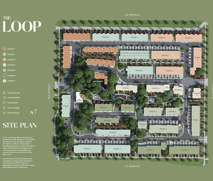 The Loop site plan (mobile version)